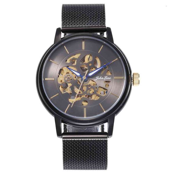 2021 new mesh belt brakes mechanical clock fashion luxury automatic hollow waterproof large iron plate relogio masculino, Slivery;brown
2021 new mesh belt brakes mechanical clock fashion luxury automatic hollow waterproof large iron plate relogio masculino, Slivery;brown