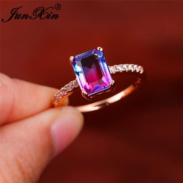cluster rings princess square rainbow fire crystal stone for women rose gold wedding bands gradient blue green zircon engagement jewelry, Golden;silver
cluster rings princess square rainbow fire crystal stone for women rose gold wedding bands gradient blue green zircon engagement jewelry, Golden;silver