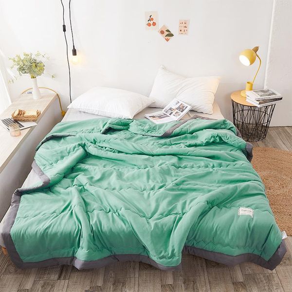 comforters & sets real solid green summer quilt bedspread blanket comforter bed cover quilting simple home king textile bedclothes queen siz
comforters & sets real solid green summer quilt bedspread blanket comforter bed cover quilting simple home king textile bedclothes queen siz