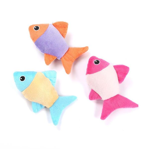 cat toys 1pcs cute pet plush paper fish cotton stuffed with catnip chewing toy bite squeak
cat toys 1pcs cute pet plush paper fish cotton stuffed with catnip chewing toy bite squeak