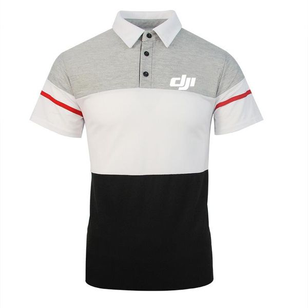 men's polos dji professional pilot drone 2021 short-sleeved shirt fashion high street design stitching t-shirt, White;black
men's polos dji professional pilot drone 2021 short-sleeved shirt fashion high street design stitching t-shirt, White;black