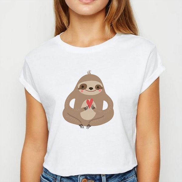 and women love sloth prevalent men t shirts spring womens summer simple creative easy matching round collar, White;black
and women love sloth prevalent men t shirts spring womens summer simple creative easy matching round collar, White;black