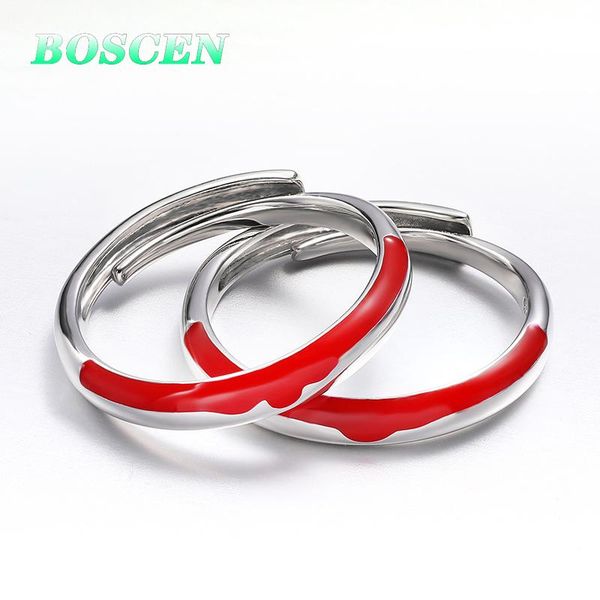 cluster rings boscen 925 sterling silver zircon couple ring for women men girl valentines gift 2021 blood red romantic creative lover, Golden;silver
cluster rings boscen 925 sterling silver zircon couple ring for women men girl valentines gift 2021 blood red romantic creative lover, Golden;silver