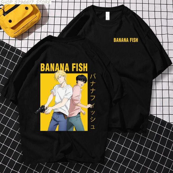 men's t-shirts banana fish anime double-sided printing t shirt men pattern crewneck breathable t-shirt hip hop oversized, White;black
men's t-shirts banana fish anime double-sided printing t shirt men pattern crewneck breathable t-shirt hip hop oversized, White;black
