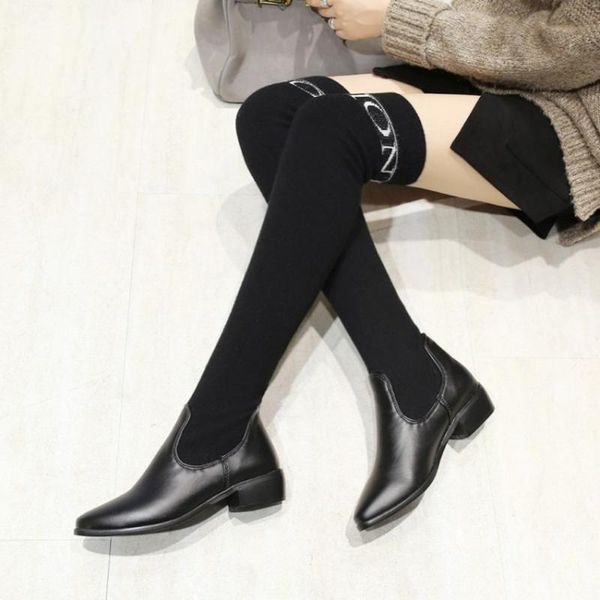 boots olome womens knitting stretchy over the knee chunky heel shoes long slim riding plus size warm winter autumn styles, Black
boots olome womens knitting stretchy over the knee chunky heel shoes long slim riding plus size warm winter autumn styles, Black