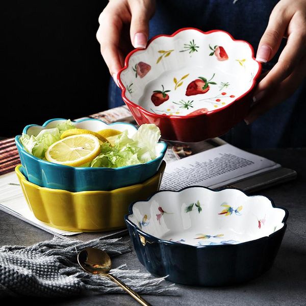 nordic simple hand-painted ceramic salad cake bowl colorful porcelain soup fruit lace rice dessert snack tableware bowls
nordic simple hand-painted ceramic salad cake bowl colorful porcelain soup fruit lace rice dessert snack tableware bowls