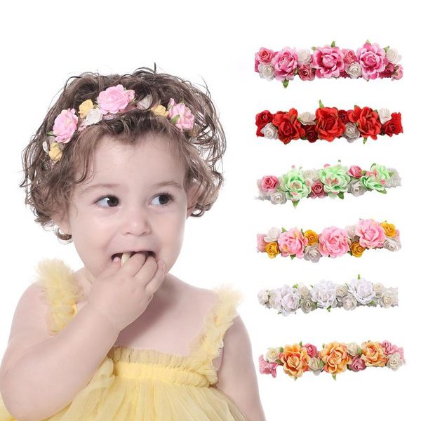hair accessories children's headband baby girls crown flower wreath hairband kids bridal floral hoop band, Slivery;white
hair accessories children's headband baby girls crown flower wreath hairband kids bridal floral hoop band, Slivery;white