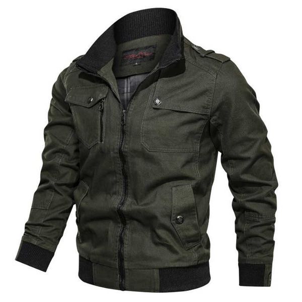 men's bomber jacket, spring and autumn military pilot jacket, tactical zipper jacket men, motorcycle jacket x0621, Black;brown
men's bomber jacket, spring and autumn military pilot jacket, tactical zipper jacket men, motorcycle jacket x0621, Black;brown