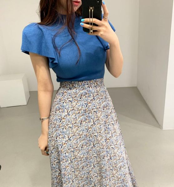 skirts 2021 summer women 2 piece skirt sets outfits blue + printed elastic waist a-line korean fashion vintage matching, Black
skirts 2021 summer women 2 piece skirt sets outfits blue + printed elastic waist a-line korean fashion vintage matching, Black