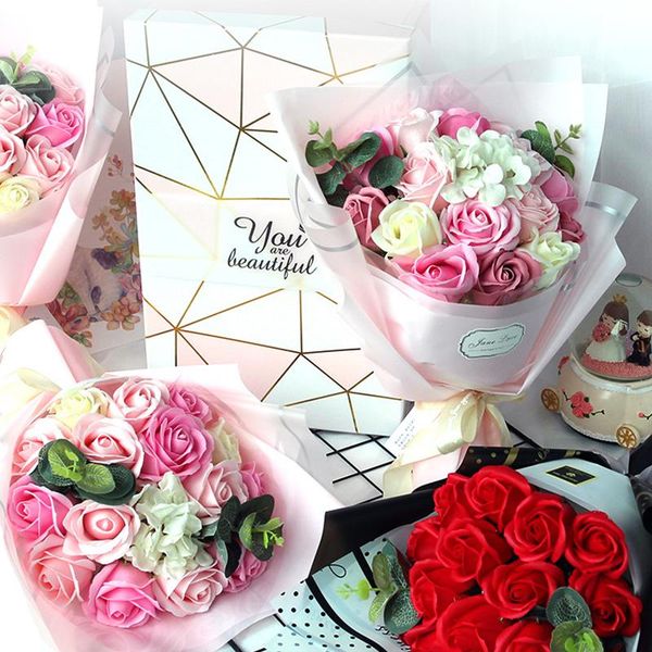 50pcs/set bath body flower floral soap rose head artificial for wedding decoratio valentine's day gift decorative flowers & wreaths
50pcs/set bath body flower floral soap rose head artificial for wedding decoratio valentine's day gift decorative flowers & wreaths