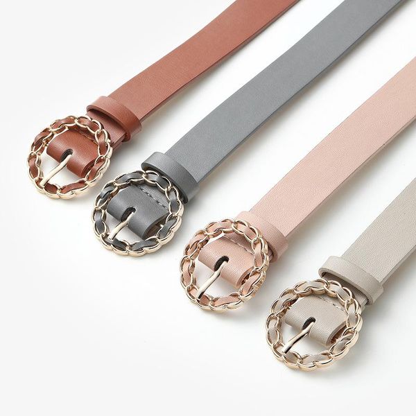 belts fashion pu leather waist belt alloy round buckle waistband women solid color strap for jeans female adjustable, Black;brown
belts fashion pu leather waist belt alloy round buckle waistband women solid color strap for jeans female adjustable, Black;brown
