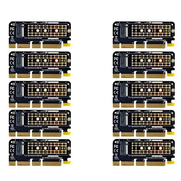computer cables & connectors 10 pcs pci express pci-e riser sata pcie to m2 m.2 ngff nvme ssd adapter x1 x4 x16 for chia mining full speed
computer cables & connectors 10 pcs pci express pci-e riser sata pcie to m2 m.2 ngff nvme ssd adapter x1 x4 x16 for chia mining full speed