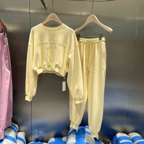 2021 autumn korean version new solid color versatile letter printing sportswear slim casual sweater women's fashion, Gray
2021 autumn korean version new solid color versatile letter printing sportswear slim casual sweater women's fashion, Gray