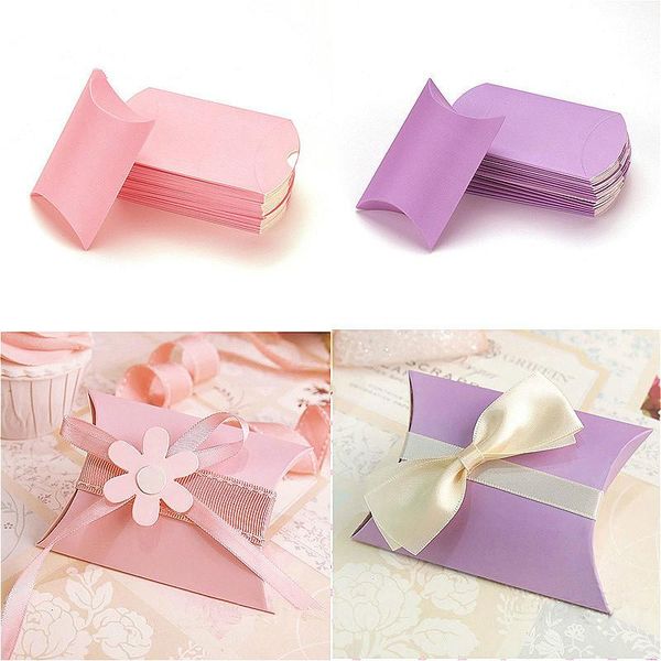 gift wrap 50pcs/set colorful paper pillow candy box present pouch kraft wedding favors boxes home party birthday supply
gift wrap 50pcs/set colorful paper pillow candy box present pouch kraft wedding favors boxes home party birthday supply