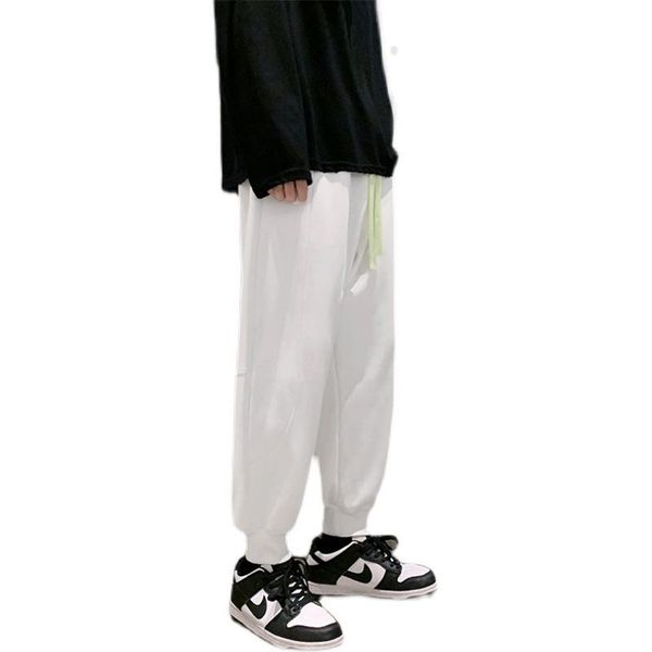 men's pants sports spring autumn bunch footwear male korean version of the trend casual trousers loose harem, Black
men's pants sports spring autumn bunch footwear male korean version of the trend casual trousers loose harem, Black