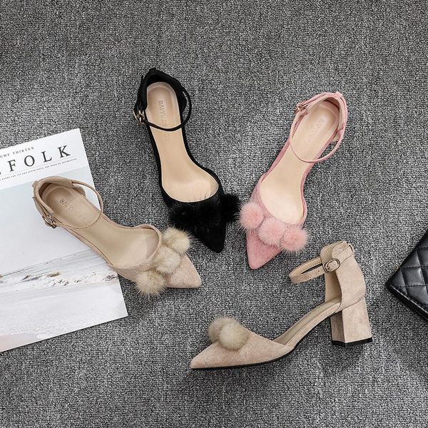 pointed heels mary jane shoes black fur pumps women ladies tacones altos mujer zapatos de dress
pointed heels mary jane shoes black fur pumps women ladies tacones altos mujer zapatos de dress