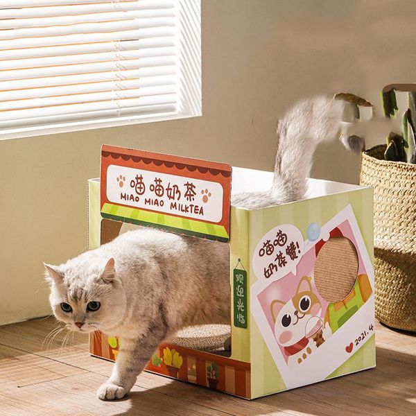 cat beds & furniture pet house corrugated paper splicing assembly grind the t kitten nest scratch pad cardboard for
cat beds & furniture pet house corrugated paper splicing assembly grind the t kitten nest scratch pad cardboard for