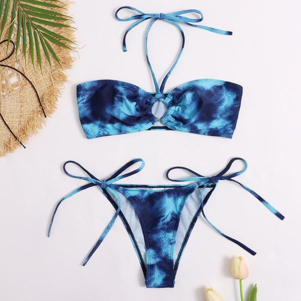 tie dye bikinis 2021 mujer bandeau swimsuit women 2 pieces high cut swimwear female vintage bathing suit biquini thong women's, White;black
tie dye bikinis 2021 mujer bandeau swimsuit women 2 pieces high cut swimwear female vintage bathing suit biquini thong women's, White;black