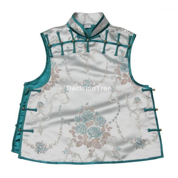embroidery qipao traditional chinese vest women oriental hanfu female cheongsam retro jacquard elegant lady ethnic clothing, Red
embroidery qipao traditional chinese vest women oriental hanfu female cheongsam retro jacquard elegant lady ethnic clothing, Red