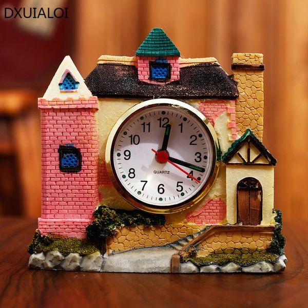 other clocks & accessories dxuialoi creative villa children's bedroom deskelectronic alarm clock resin crafts living room silent home d
other clocks & accessories dxuialoi creative villa children's bedroom deskelectronic alarm clock resin crafts living room silent home d