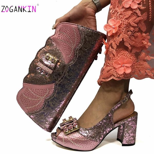 dress shoes african arrivals and bag to match nigerian party matching shes set in pink color for wedding, Black
dress shoes african arrivals and bag to match nigerian party matching shes set in pink color for wedding, Black