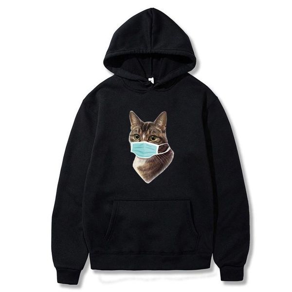 mask cat fun pattern printed long-sleeved hooded fleece hoodies sweatshirt women fall 2021 graphic hoodie women's & sweatshirts, Black
mask cat fun pattern printed long-sleeved hooded fleece hoodies sweatshirt women fall 2021 graphic hoodie women's & sweatshirts, Black