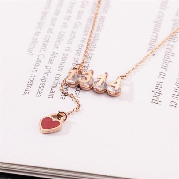 pendant necklaces jinwateryu 1314 a lifetime small heart titanium steel necklace lady rose gold clavicle chain. birthday present, Silver
pendant necklaces jinwateryu 1314 a lifetime small heart titanium steel necklace lady rose gold clavicle chain. birthday present, Silver