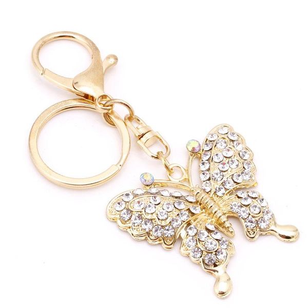 keychains fashion charm keychain rhinestone metal butterfly keyring pendant purse bag gift, Silver
keychains fashion charm keychain rhinestone metal butterfly keyring pendant purse bag gift, Silver