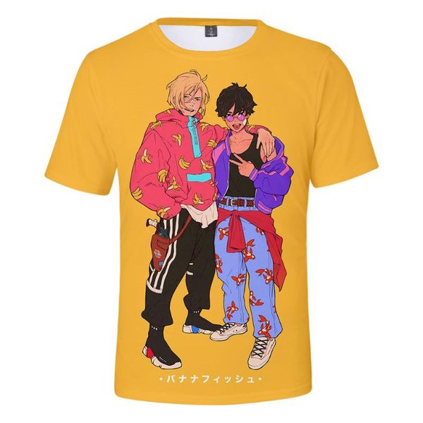 men's t-shirts cool classic 3d banana fish men's fashion tshirt yellow ashu lincks children boys/girls tshirts summer anime o-neck, White;black
men's t-shirts cool classic 3d banana fish men's fashion tshirt yellow ashu lincks children boys/girls tshirts summer anime o-neck, White;black
