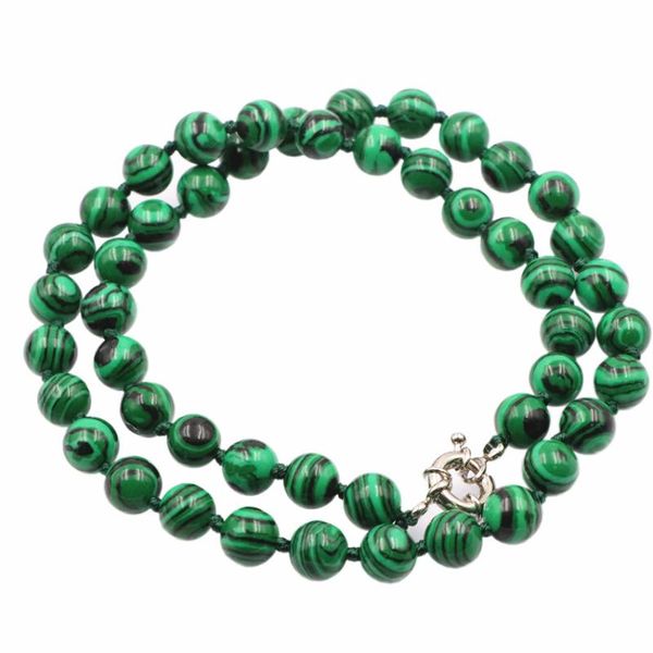 chokers wholesale price necklace chain for women green malachite stone beads 8 10mm round stripe turquoises choker jewelry a724, Golden;silver
chokers wholesale price necklace chain for women green malachite stone beads 8 10mm round stripe turquoises choker jewelry a724, Golden;silver