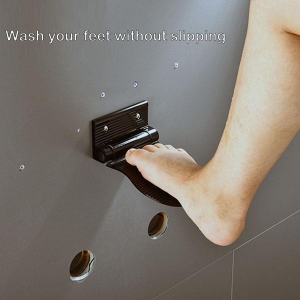 black silver space aluminum pedal bath shower foot rest for bathroom wall-mounted anti-slip wash feet gadgets home accessories mats
black silver space aluminum pedal bath shower foot rest for bathroom wall-mounted anti-slip wash feet gadgets home accessories mats