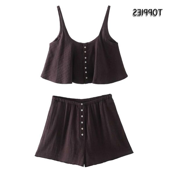 women's tracksuits summer shorts ies set beach style two piece sleeveless crop high waist female casual, Gray
women's tracksuits summer shorts ies set beach style two piece sleeveless crop high waist female casual, Gray