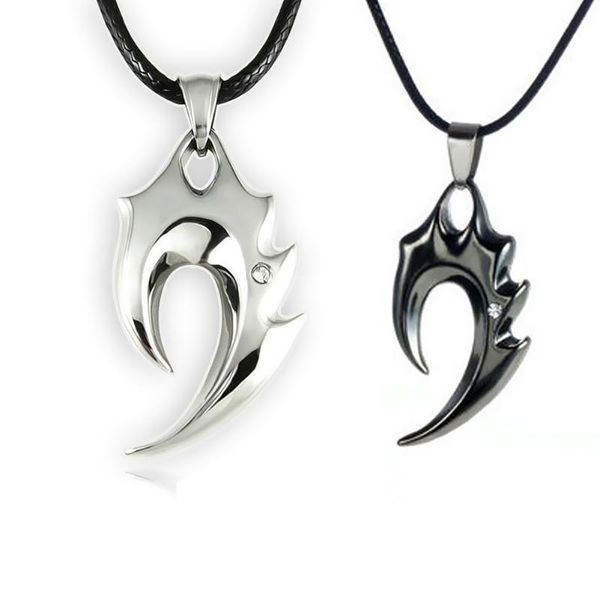 chains unique men's wax cord alloy rhinestone tribal flame pendant necklaces with lobster claw clasps end, Silver
chains unique men's wax cord alloy rhinestone tribal flame pendant necklaces with lobster claw clasps end, Silver