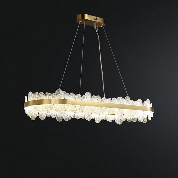 chandeliers led postmodern oval stainless steel golden designer chandelier lighting lustre suspension luminaire lampen for dinning room
chandeliers led postmodern oval stainless steel golden designer chandelier lighting lustre suspension luminaire lampen for dinning room