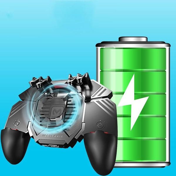 six finger all-in-one mobile game controller pubg with dual fan fire key button joystick gamepad radiator for controllers & joysticks
six finger all-in-one mobile game controller pubg with dual fan fire key button joystick gamepad radiator for controllers & joysticks