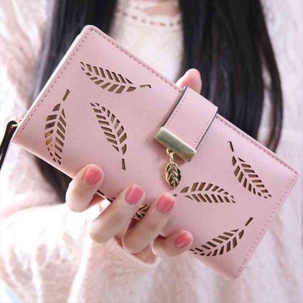 fashion women hollow leaf card coin purse long wallet zipper buckle clutches bag female pochette for christmas, Red;black
fashion women hollow leaf card coin purse long wallet zipper buckle clutches bag female pochette for christmas, Red;black
