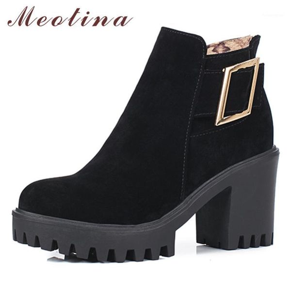 boots meotina women autumn ankle buckle chunky high heel short zipper round toe shoes lady winter red big size 33-431, Black
boots meotina women autumn ankle buckle chunky high heel short zipper round toe shoes lady winter red big size 33-431, Black