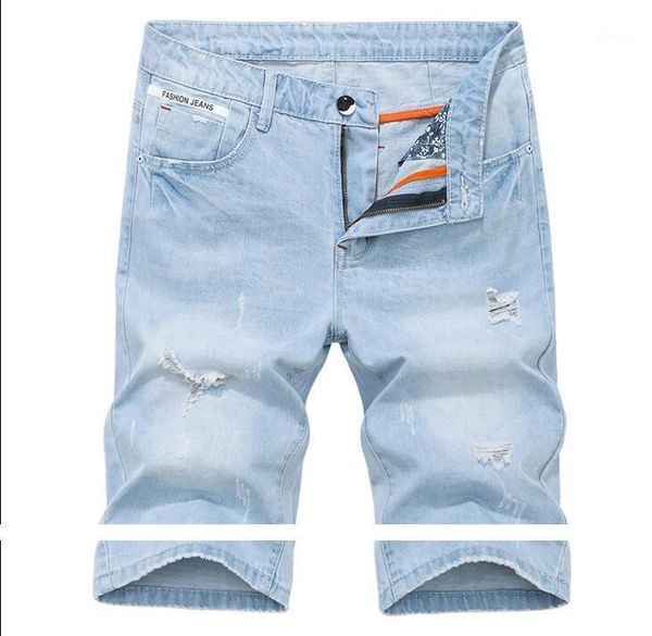 casual denim shorts men's jeans 2021 summer self-cultivation young pants five-point, Blue
casual denim shorts men's jeans 2021 summer self-cultivation young pants five-point, Blue