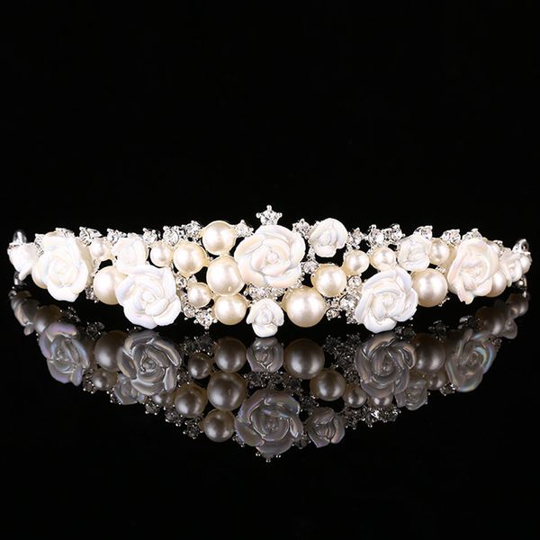 bridal tiara hair crown wedding hair accessories for women rhinestones crystal girl headband flower pearl accessori headdress, Slivery;golden
bridal tiara hair crown wedding hair accessories for women rhinestones crystal girl headband flower pearl accessori headdress, Slivery;golden