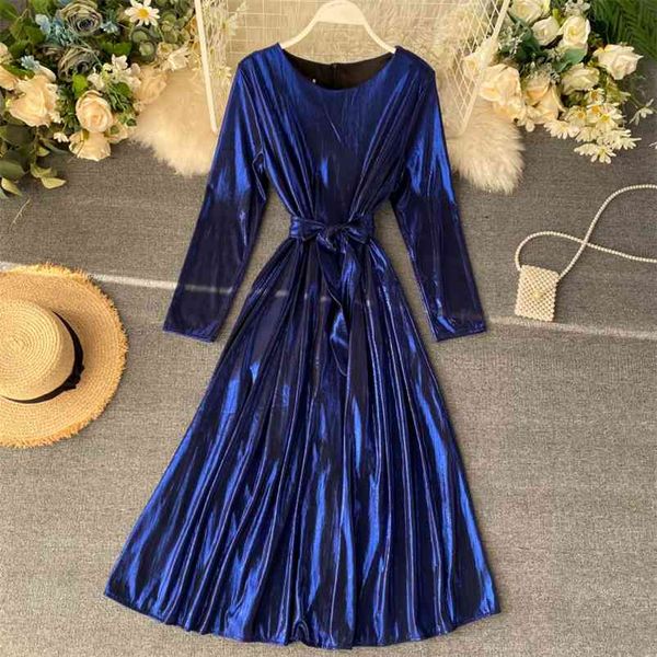 ladies temperament dress female autumn and winter bright gold long-sleeved party long skirt gx1356 210507, Black;gray
ladies temperament dress female autumn and winter bright gold long-sleeved party long skirt gx1356 210507, Black;gray