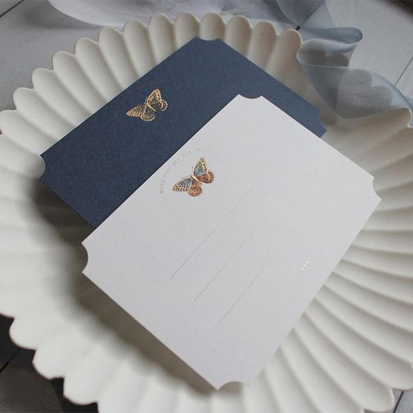 greeting cards high-end light luxury embossed three-dimensional bronzing butterfly pattern gift card message 
greeting cards high-end light luxury embossed three-dimensional bronzing butterfly pattern gift card message