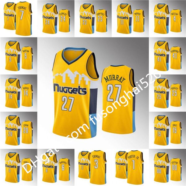 2021 print men's women kids college orange any player nikola 27 jokic bol bol jamal murray zeke nnaji city basketball jersey new unifor, Black;red
2021 print men's women kids college orange any player nikola 27 jokic bol bol jamal murray zeke nnaji city basketball jersey new unifor, Black;red