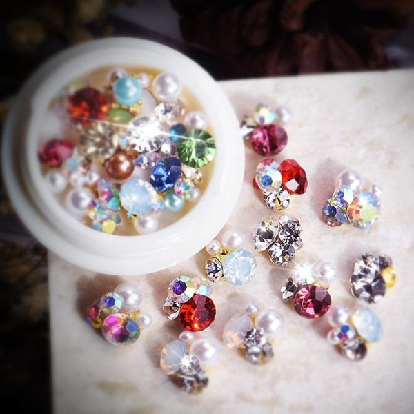 2pcs crystal bright pearl nail rhinestone alloy art decorations glitter diy 3d jewelry pendant, Silver;gold
2pcs crystal bright pearl nail rhinestone alloy art decorations glitter diy 3d jewelry pendant, Silver;gold