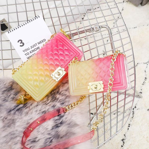 jewelry pouches, bags fashion transparent women 2021 elegant one-shoulder diagonal gradient color jelly small square rainbow ba, Pink;blue
jewelry pouches, bags fashion transparent women 2021 elegant one-shoulder diagonal gradient color jelly small square rainbow ba, Pink;blue