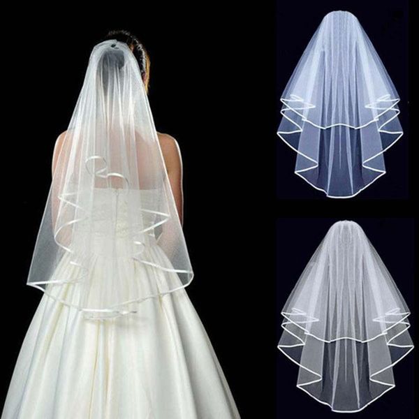 bridal veils simple short tulle wedding two layer with comb white ivory veil for bride marriage accessories, Black
bridal veils simple short tulle wedding two layer with comb white ivory veil for bride marriage accessories, Black