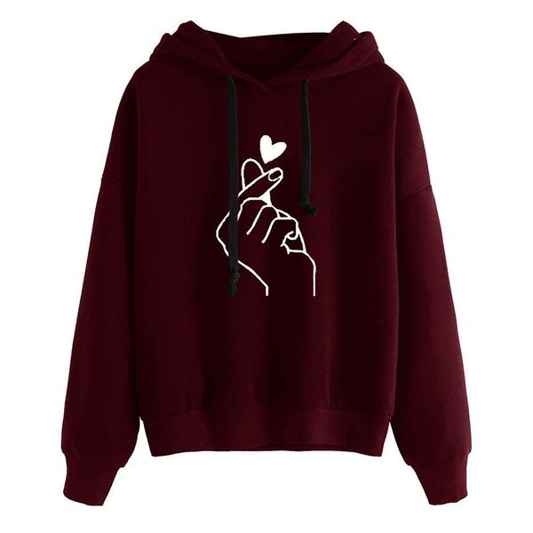korean fashion women hoodie sweatshirts heart finger pattern long sleeve casual loose pullover kawaii hooded kpop clothes, Black
korean fashion women hoodie sweatshirts heart finger pattern long sleeve casual loose pullover kawaii hooded kpop clothes, Black