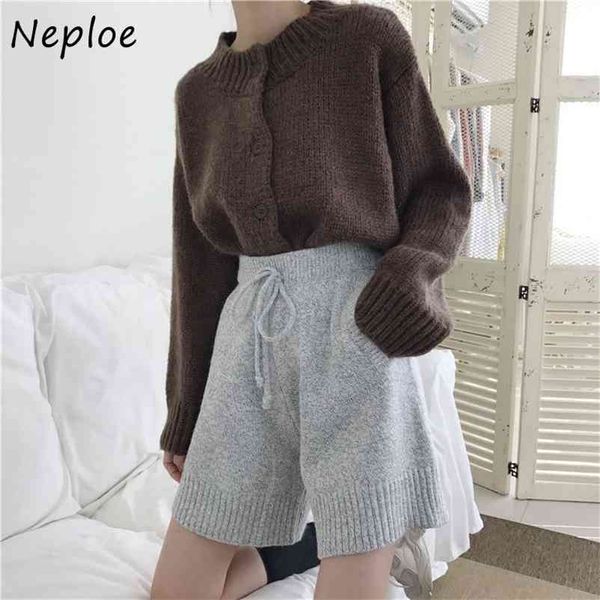 loose all-match casual straight shorts women autumn korean fashion knitted ropa mujer high waist wide leg short 210422, White;black
loose all-match casual straight shorts women autumn korean fashion knitted ropa mujer high waist wide leg short 210422, White;black