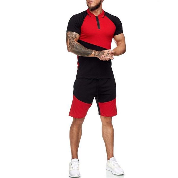 men's tracksuits summer casual suit fashion trend sports running short sleeve shorts 2-piece, Gray
men's tracksuits summer casual suit fashion trend sports running short sleeve shorts 2-piece, Gray