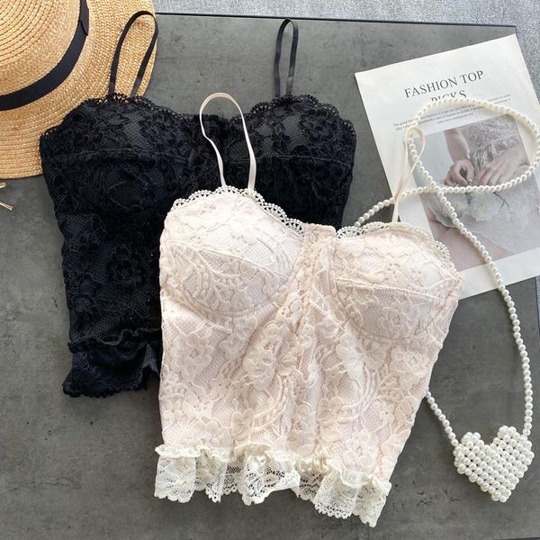 european summer all-match back straps lace up short bottoming small camisole women tube fashion streetwear 2021 women's tanks & camis, White
european summer all-match back straps lace up short bottoming small camisole women tube fashion streetwear 2021 women's tanks & camis, White