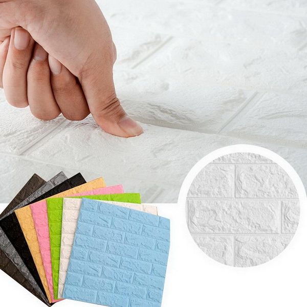 wall stickers 3d wallpaper diy brick stone pattern self-adhesive waterproof 35cm*38cm floral prints sticker for home
wall stickers 3d wallpaper diy brick stone pattern self-adhesive waterproof 35cm*38cm floral prints sticker for home